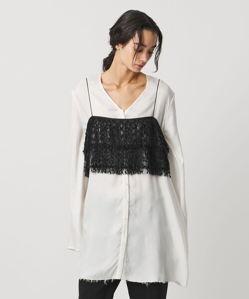 〈AEWEN MATOPH〉 キャミソール AEWEN MATOPH＞フリンジショートキャミソール（キャミソール）｜AEWEN