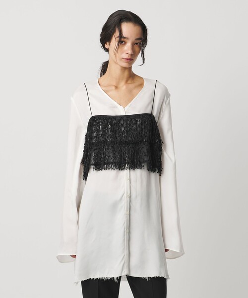 AEWEN MATOPH＞フリンジショートキャミソール（キャミソール）｜AEWEN