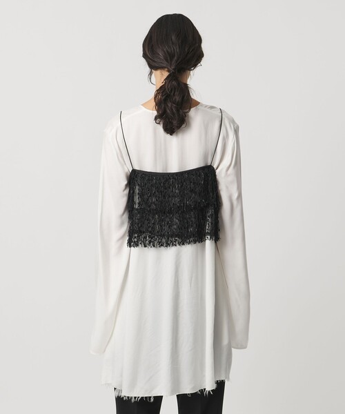 AEWEN MATOPH＞フリンジショートキャミソール（キャミソール）｜AEWEN
