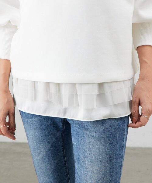 BEARDSLEY(ビアズリー)の「チュチュタンク(タンクトップ・レディース・ホワイト/ブラック・FREE)」の10枚目の写真