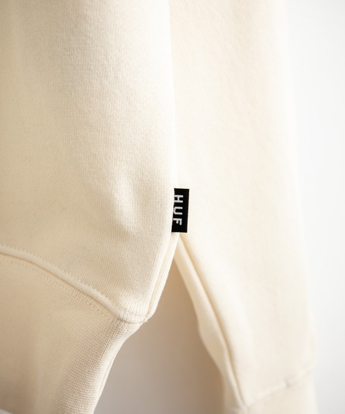 HUF(ハフ)の「HUF ハフ TRANSIT AUTHORITY CREWNECK オーバーサイズ裏起毛トレーナースウェット(スウェット・メンズ・ブラック/オフホワイト・M/L/XL)」の18枚目の写真