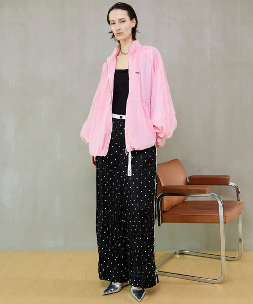 MAISON SPECIAL（メゾンスペシャル）の「Belted Pajama Pants/ベルテッドパジャマパンツ（その他パンツ・レディース・グリーン/ブルー/ブラック・38/36）」の10枚目の写真