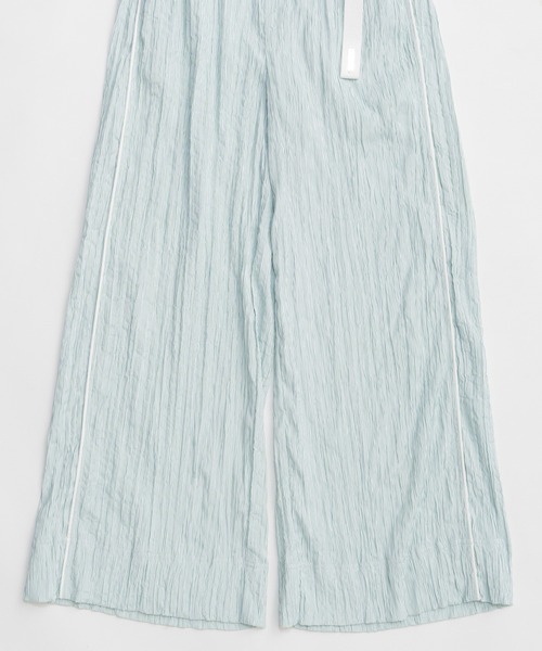 MAISON SPECIAL（メゾンスペシャル）の「Belted Pajama Pants/ベルテッドパジャマパンツ（その他パンツ・レディース・グリーン/ブルー/ブラック・38/36）」の17枚目の写真