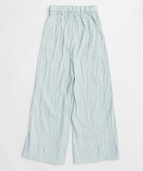 MAISON SPECIAL（メゾンスペシャル）の「Belted Pajama Pants/ベルテッドパジャマパンツ（その他パンツ・レディース・グリーン/ブルー/ブラック・38/36）」の15枚目の写真