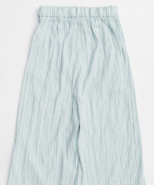 MAISON SPECIAL（メゾンスペシャル）の「Belted Pajama Pants/ベルテッドパジャマパンツ（その他パンツ・レディース・グリーン/ブルー/ブラック・38/36）」の20枚目の写真