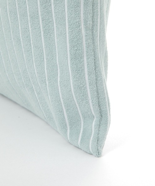 GLOBAL WORK（グローバルワーク）の「タオルストライプトート/600114（トートバッグ・レディース・グリーン系その他/グレー系その他/ホワイト×ブラック/ブラック×ベージュ/ブラック×ホワイト・FREE）」の9枚目の写真