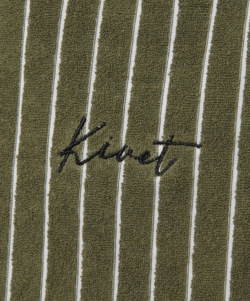 GLOBAL WORK（グローバルワーク）の「タオルストライプトート/600114（トートバッグ・レディース・グリーン系その他/グレー系その他/ホワイト×ブラック/ブラック×ベージュ/ブラック×ホワイト・FREE）」の14枚目の写真