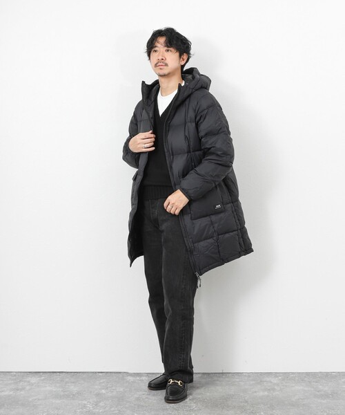 タイムセール！5Ｌサイズ　グース95%　ダウンダウンジャケット THE NORTH FACE PURPLE LABEL＞ EX for monkey time 65/35 SRT DWN