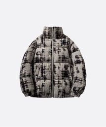 U:UME（ユーム）の「Stand Collar Tye Dye Coat（ダウンジャケット/コート）」