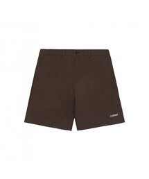 CONTEMENT（コンテメント）の「COMPACT COTTON TWILL WIDE-LEG SHORTS_BROWN（その他パンツ）」