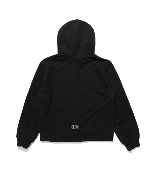 OPUS 0012(オーパス0012)の「Op. 07 BREED-BLACK HOOD-ZIP BLACK(パーカー・レディース・その他・SMALL/MEDIUM/LARGE)」の4枚目の写真