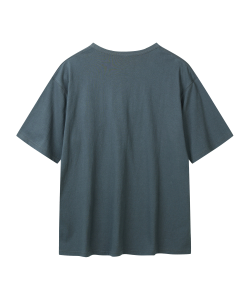 YOUNEEDGARMENTS(ユーニーズガーメンツ)の「ラウンドポケットS/Sティーシャツ(チャコール)(Tシャツ/カットソー・メンズ・その他・40/42)」の2枚目の写真