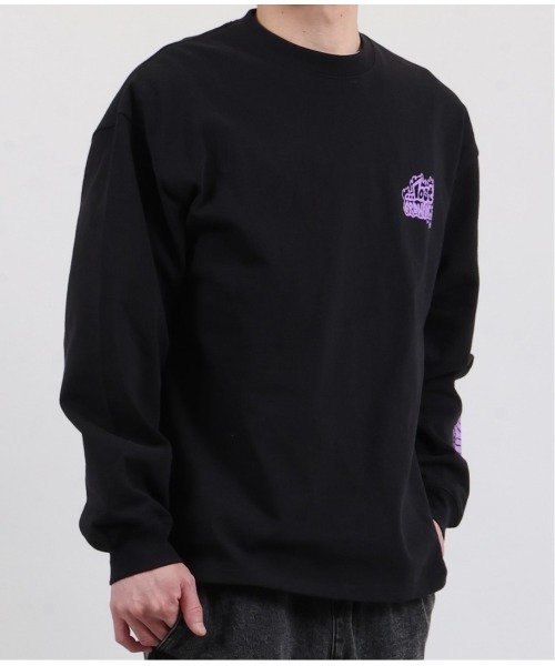 lost(ロスト)の「lost/ロスト 長袖 ロンT ORDANCE LS BASIC TEE LM6S-2201(Tシャツ/カットソー・メンズ・ブラック/ホワイト・M/L/XL)」の2枚目の写真