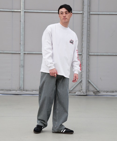lost(ロスト)の「lost/ロスト 長袖 ロンT ORDANCE LS BASIC TEE LM6S-2201(Tシャツ/カットソー・メンズ・ブラック/ホワイト・M/L/XL)」の7枚目の写真