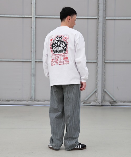 lost(ロスト)の「lost/ロスト 長袖 ロンT ORDANCE LS BASIC TEE LM6S-2201(Tシャツ/カットソー・メンズ・ブラック/ホワイト・M/L/XL)」の8枚目の写真