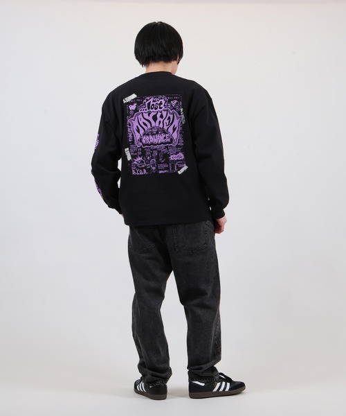 lost(ロスト)の「lost/ロスト 長袖 ロンT ORDANCE LS BASIC TEE LM6S-2201(Tシャツ/カットソー・メンズ・ブラック/ホワイト・M/L/XL)」の11枚目の写真