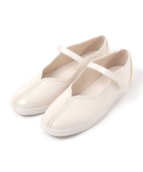 studio CLIP（スタディオクリップ）の「ワンストラップアソートスニーカー（スニーカー・レディース・ブラック/オフホワイト/その他1・MEDIUM/LARGE）」の6枚目の写真