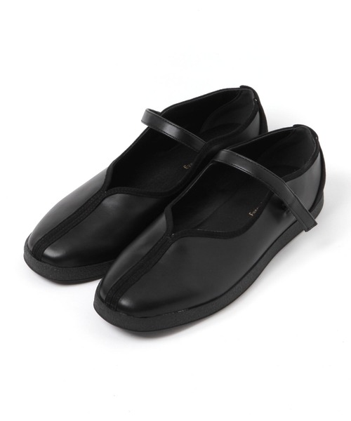 studio CLIP（スタディオクリップ）の「ワンストラップアソートスニーカー（スニーカー・レディース・ブラック/オフホワイト/その他1・MEDIUM/LARGE）」の7枚目の写真