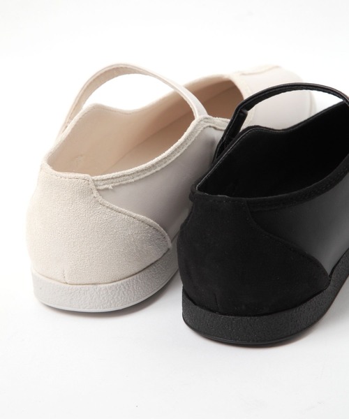 studio CLIP（スタディオクリップ）の「ワンストラップアソートスニーカー（スニーカー・レディース・ブラック/オフホワイト/その他1・MEDIUM/LARGE）」の17枚目の写真