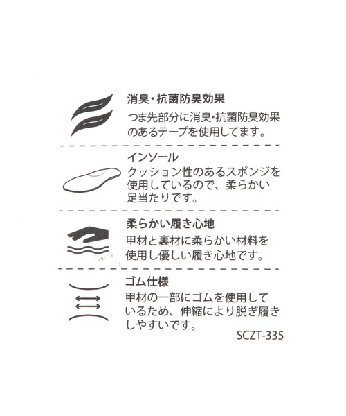 studio CLIP（スタディオクリップ）の「ワンストラップアソートスニーカー（スニーカー・レディース・ブラック/オフホワイト/その他1・MEDIUM/LARGE）」の18枚目の写真