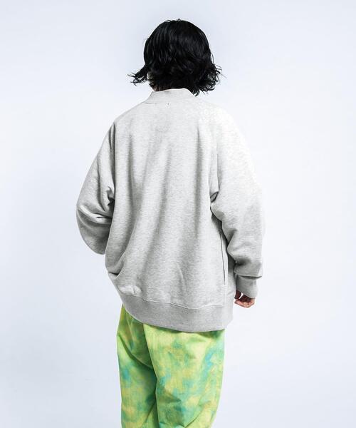 EKAL(エカル)の「『UR TECH』ドライスウェットカーディガン(カーディガン/ボレロ・メンズ・グレー/ブラック・MEDIUM/LARGE)」の8枚目の写真