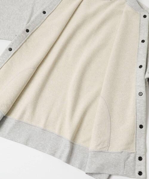 EKAL(エカル)の「『UR TECH』ドライスウェットカーディガン(カーディガン/ボレロ・メンズ・グレー/ブラック・MEDIUM/LARGE)」の14枚目の写真