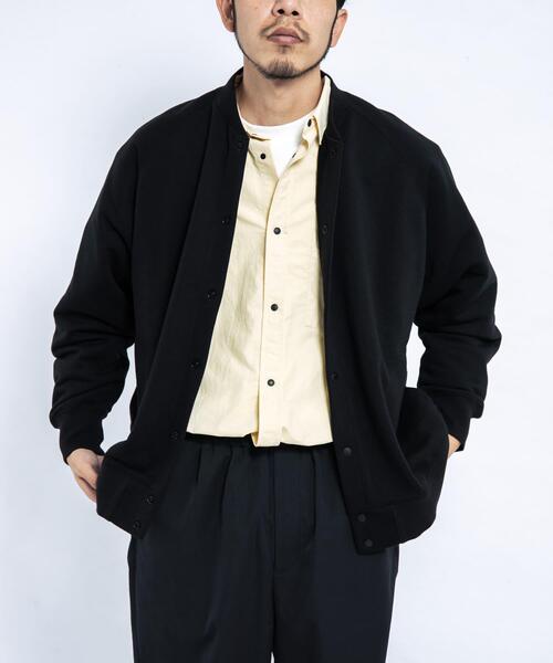 EKAL(エカル)の「『UR TECH』ドライスウェットカーディガン(カーディガン/ボレロ・メンズ・グレー/ブラック・MEDIUM/LARGE)」の19枚目の写真