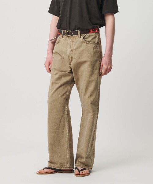 ロープ染めカラーデニム バギー5ポケット（デニムパンツ）｜UNITED