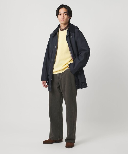 UNITED ARROWS（ユナイテッドアローズ）の「ロープ染めカラーデニム バギー5ポケット（デニムパンツ・メンズ・ベージュ/ダークグレー・M/L/S）」の8枚目の写真