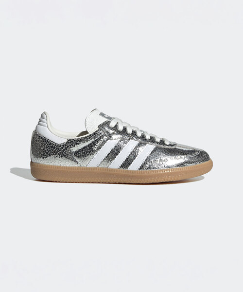adidas(アディダス)の「《追加》adidas/アディダス SAMBA OG W(JR0035)(スニーカー・レディース・シルバー・25cm/24.5cm/24cm/23.5cm/23cm)」の5枚目の写真