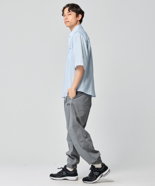 KRIFF MAYER（クリフメイヤー）の「スズシゲ5分袖シャツ（シャツ/ブラウス・メンズ・サックスブルー/ブラック/イエロー・X-LARGE/LARGE/MEDIUM）」の5枚目の写真