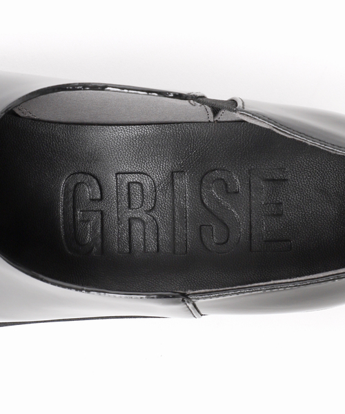 GRISE（グリーズ）の「GRISEオブリークマニッシュ（その他シューズ・レディース・ブラック/アイボリー・24cm/23.5cm/23cm/22.5cm/22cm/25cm/24.5cm）」の11枚目の写真