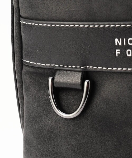 NICOLE CLUB FOR MEN（ニコルクラブフォーメン）の「ビジカジボディバッグ（ボディバッグ/ウエストポーチ・メンズ・ネイビー/ブラック系その他/グレー/ブラック・FREE）」の11枚目の写真