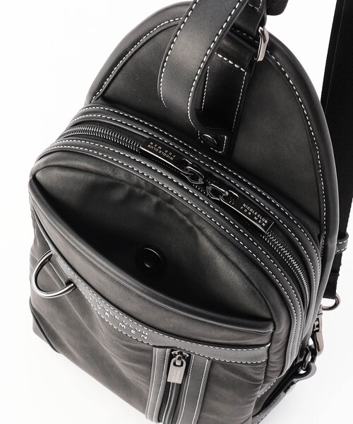 NICOLE CLUB FOR MEN（ニコルクラブフォーメン）の「ビジカジボディバッグ（ボディバッグ/ウエストポーチ・メンズ・ネイビー/ブラック系その他/グレー/ブラック・FREE）」の13枚目の写真
