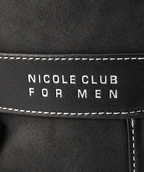 NICOLE CLUB FOR MEN（ニコルクラブフォーメン）の「ビジカジボディバッグ（ボディバッグ/ウエストポーチ・メンズ・ネイビー/ブラック系その他/グレー/ブラック・FREE）」の15枚目の写真