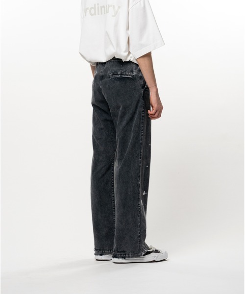 Maison MIHARA YASUHIRO(メゾンミハラヤスヒロ)の「Distressed Cotton Linen Pants(その他パンツ・メンズ・ブラック・46/44)」の4枚目の写真