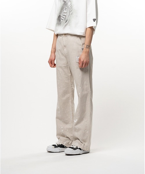 Maison MIHARA YASUHIRO(メゾンミハラヤスヒロ)の「Distressed Cotton Linen Pants(その他パンツ・メンズ・ブラック・46/44)」の9枚目の写真