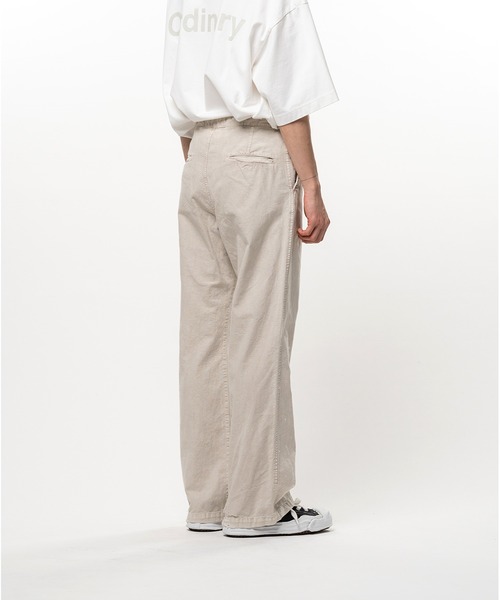 Maison MIHARA YASUHIRO(メゾンミハラヤスヒロ)の「Distressed Cotton Linen Pants(その他パンツ・メンズ・ブラック・46/44)」の10枚目の写真
