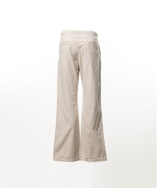 Maison MIHARA YASUHIRO(メゾンミハラヤスヒロ)の「Distressed Cotton Linen Pants(その他パンツ・メンズ・ブラック・46/44)」の7枚目の写真