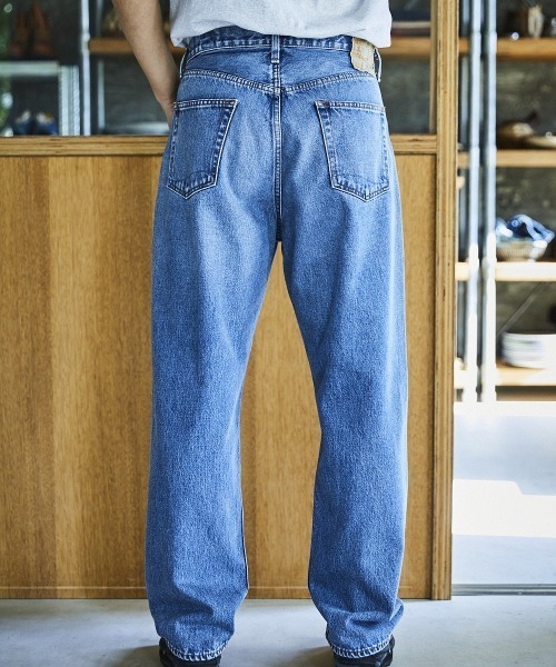 orSlow(オアスロウ)の「orSlow/オアスロウ 101 DAD'S FIT DENIM PANTS ウォッシュ加工 5ポケットデニムパンツ 2026年春夏(デニムパンツ・メンズ・ブルー・4/3/2)」の2枚目の写真