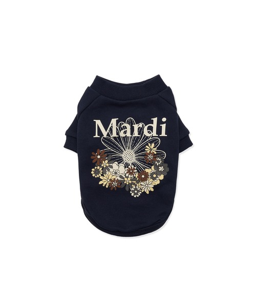 PET SWEATSHIRT FLOWERMARDI JARDIN / ペット スウェットシャツ 