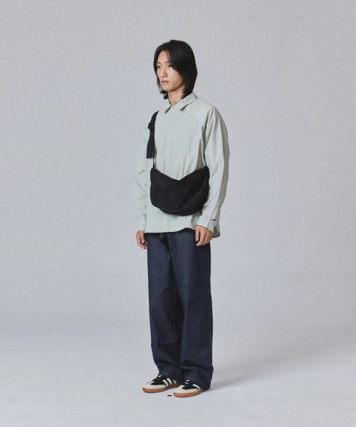 EMOTIO（エモティオ）の「[THOMAS collection]Nylon Crossbody Bag - BLACK（メッセンジャーバッグ・メンズ・その他・FREE）」の5枚目の写真