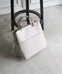 MIAN （ミアン）の「ダブルポケット縦型A4トートバッグ【詳細動画あり】（トートバッグ）」