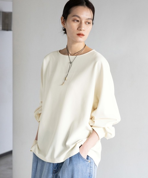 セール】サマ見えリラクシープルオーバー/645456（Tシャツ/カットソー
