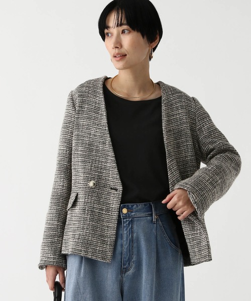 Elura(エルーラ)の「サマ見えリラクシープルオーバー/645456(Tシャツ/カットソー・レディース・オフホワイト/ブラック/ダークブラウン・FREE)」の20枚目の写真