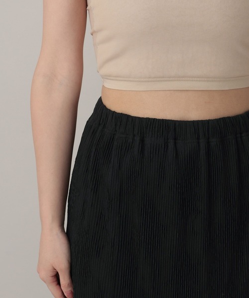 A part by(アパートバイ)の「レースプリーツイージースカート(スカート・レディース・アイボリー/ブラック・FREE/SMALL)」の13枚目の写真