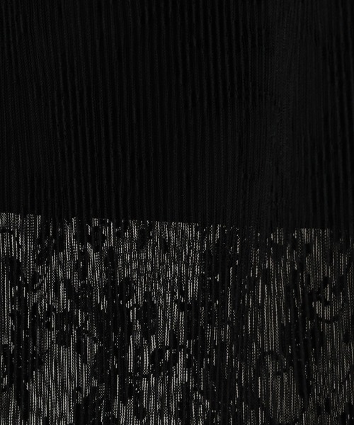 A part by(アパートバイ)の「レースプリーツイージースカート(スカート・レディース・アイボリー/ブラック・FREE/SMALL)」の20枚目の写真