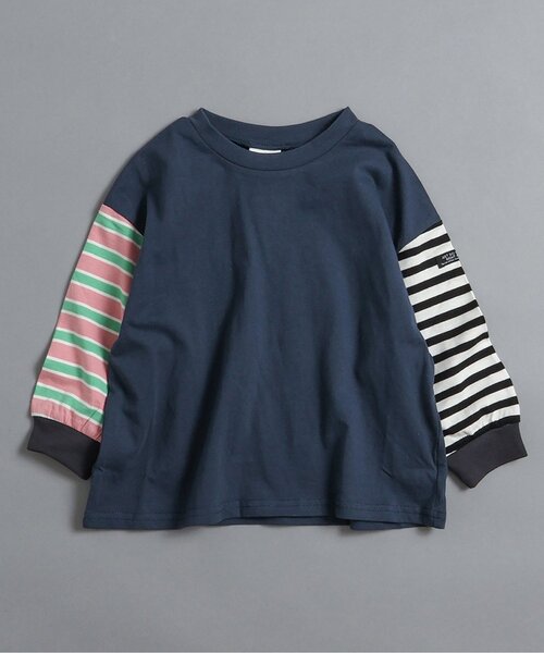 BREEZE(브리즈)의 「【WEB 한정/26 봄 신작】무지・보더 T셔츠_주니어 대응(T셔츠/컷소우)」｜그 외 13