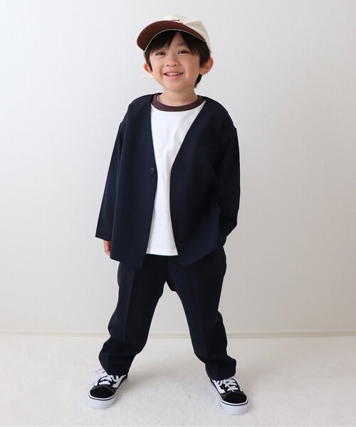 BREEZE（ブリーズ）の「【WEB限定/26春】無地・ボーダー長袖Tシャツ（Tシャツ/カットソー・キッズ・サックスブルー/レインボー/グリーン/ピンク/ライム/オレンジ/オフホワイト/ブラウン/ブラック/その他13/その他12/その他11・120/110/100/130/90/160/150/140）」の22枚目の写真