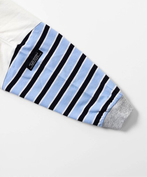 BREEZE（ブリーズ）の「【WEB限定/26春新作】無地・ボーダーTシャツ_ジュニア対応（Tシャツ/カットソー・キッズ・サックスブルー/レインボー/グリーン/ピンク/ライム/オレンジ/オフホワイト/ブラウン/ブラック/その他13/その他12/その他11・120/110/100/130/90/160/150/140）」の22枚目の写真